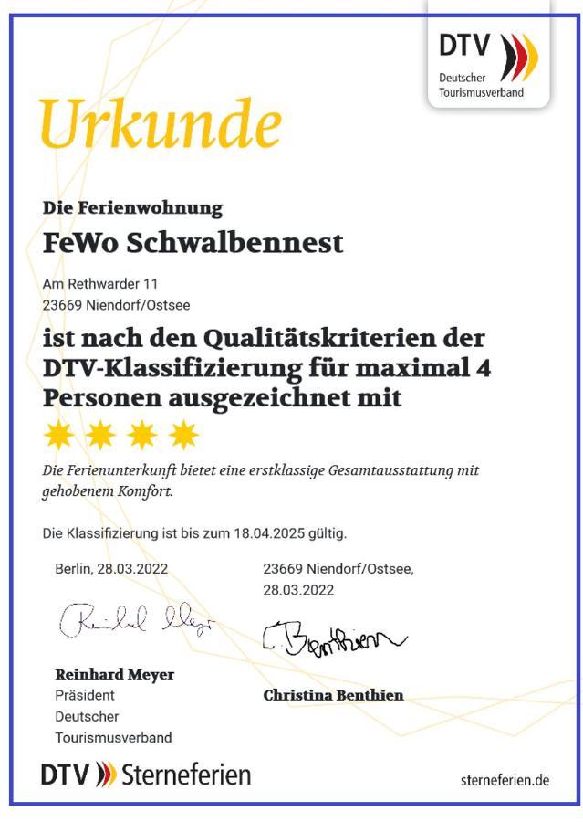 Ferienhaus Edda Тимендорфер Странд Екстериор снимка